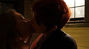 Lesbians Lily Cade and Maci Winslett Lick Pussy and Feet in Lingerie