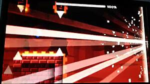 fingerdash playing to venom sound and the adventurers in geometry dash game