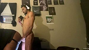 Amateur couple dives into intense homemade anal fucking! Bent over doggystyle leads to explosive nutting deep inside her ass!