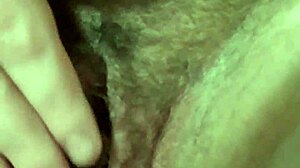 Intense Rubbing Tight Hairy Wet Pussy To Juicy Orgasm