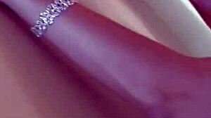 Avy Scott Strips Dress For Sensual Solo Striptease