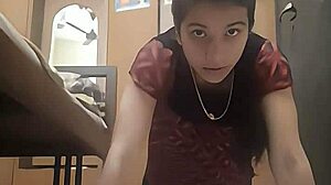 Desi Creampie Queen Exercise For Boobs In Gangbang Double Penetration