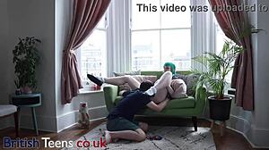 Alt goth girl gets pussy eaten and sucks massive dick with facial