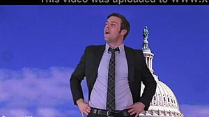 naked weather girl strips outdoors teasing with ripped clothes