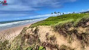 Wild Nudist Beach Orgy With Brazilian Teens In Mmf Double Vaginal Penetration And Bareback Action