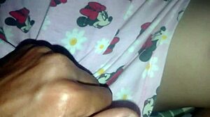 girl gets fucked by plumber while husband watches football match