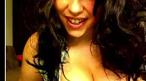 hey this beautiful girl with big boobs is playing on webcam doing deepthroat blowjob and doggystyle action