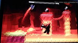 fingerdash playing to venom sound and the adventurers in geometry dash game