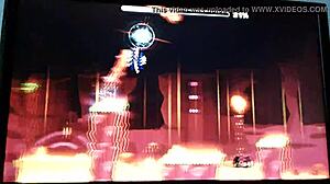 fingerdash playing to venom sound and the adventurers in geometry dash game