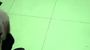 Teasing the maid in leggings with some rough exhibitionist play. Part 1 of the homemade encounter.