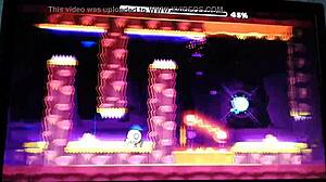 fingerdash playing to venom sound and the adventurers in geometry dash game