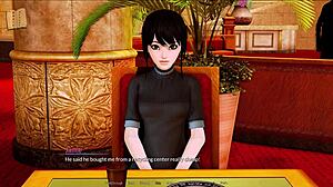 Harem hotel episode 239 details game action in hotel setting