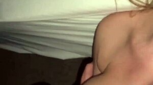 Flashing Big Tits and Toilet Blowjob Fun Before Homemade Couple Fucking with Monster Cock