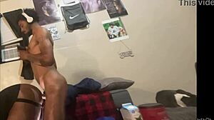 Amateur couple dives into intense homemade anal fucking! Bent over doggystyle leads to explosive nutting deep inside her ass!