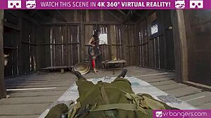 Brunette Teen In Wonder Woman Cosplay Rides Cock Pov