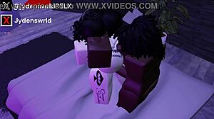hey this is my second video fucking another fan on roblox with interracial big black cock action 😏