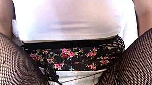 Petite tetona with natural tits cheats and gets missionary pounding after school, leading to a tight creampie orgasm in this casual story.