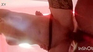 Curvy slut with massive breasts enjoys casual banging