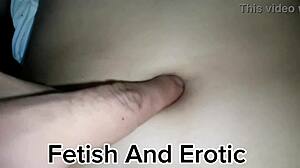 Deep Navel Massage for Fetish Belly Play