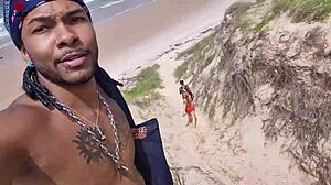 Wild Nudist Beach Orgy With Brazilian Teens In Mmf Double Vaginal Penetration And Bareback Action