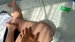 i slyly fuck my sad stepmom and cum on her pussy