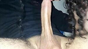 Colombian Milf Sucks Huge Cock Deepthroat. Teases With Ball Licking Until Cumshot In Mouth Fills Her.