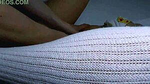 Teen Amateur Gets Cute Creampie In Young Cheating Scenario With Friend And Stepmom In USA Living Room