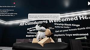 roblox cat girl, you getting blacked by that monster cock now