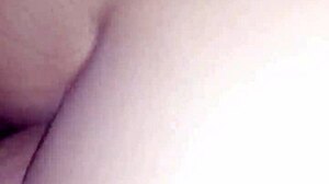 argentinian amateur takes anal doggystyle pounding until cum fills her hurting ass