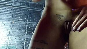 Two crazy lesbians obsessed with cock in Brazilian style