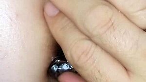 Sparklybbw enjoys some relaxing anal plug play in her free time