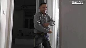 Exotic Hungarian Hottie Ria Rodrigez Sucking and Riding Cock in Homemade Scene