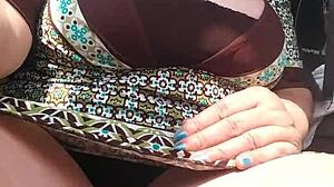 Look at my pussy in the truck close-up