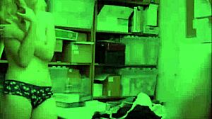 I caught skinny blonde teen shoplifter Zoe Parker and made a sex deal with guard Ryan McLane