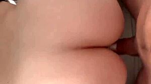 Natural BBL Aurica takes on BBC in intense interracial anal creampie session.