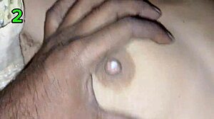 Aunty's Wild Chudai with Pados Bali Boobs Fun and First-Time Lactating Pierced Nipples Action!