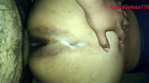 Culona Puerto Rico Takes Anal Assfucking With Natural Tits In Missionary