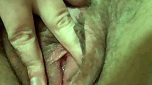 Intense Rubbing Tight Hairy Wet Pussy To Juicy Orgasm