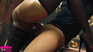 ada wong from resident evil rides monster cock in lustful cowgirl breeding session