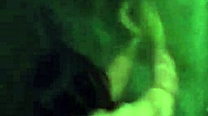 Fucked cute 18 year old european babe with natural tits behind garages then on bed