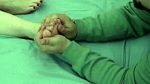 Oh yeah, my boyfriend's a total cocksucker who cleans up cum after my lover's handjob and blowjob session.