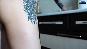 Intimate Kitchen Encounter With Petite 18+ Girl Sunako Kirishiki Involving Close-Up Action