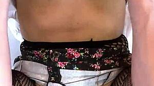 Petite tetona with natural tits cheats and gets missionary pounding after school, leading to a tight creampie orgasm in this casual story.