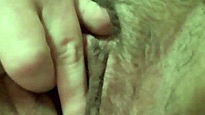 Intense Rubbing Tight Hairy Wet Pussy To Juicy Orgasm