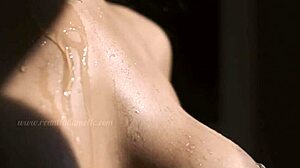 Renatinha Mello the naughty swing brunette takes double penetration and cum in mouth