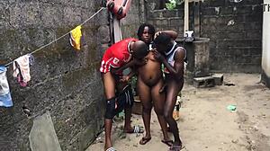 Brunette amateur teen wife squirts in doggystyle anal. Blonde housewife rides to orgasm in homemade cowgirl quickie.