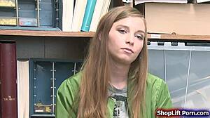 skinny shoplifter fucked by lp officer