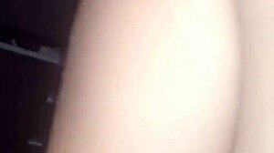 argentinian amateur takes anal doggystyle pounding until cum fills her hurting ass