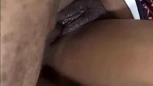 African Teen Gets Fucked Hard With Cum In Pussy
