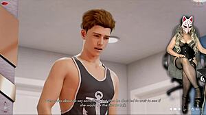 i'm in just stockings for a naughty game session as ms denvers in ep 66